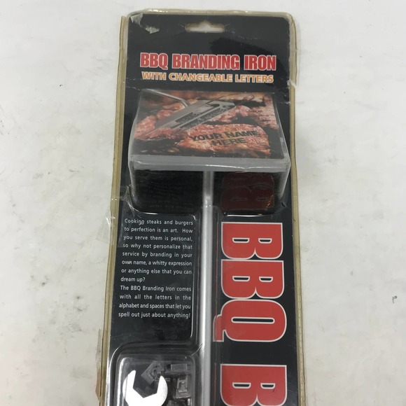 BBQ Branding Iron w Changeable Letters - Picture 8 of 8